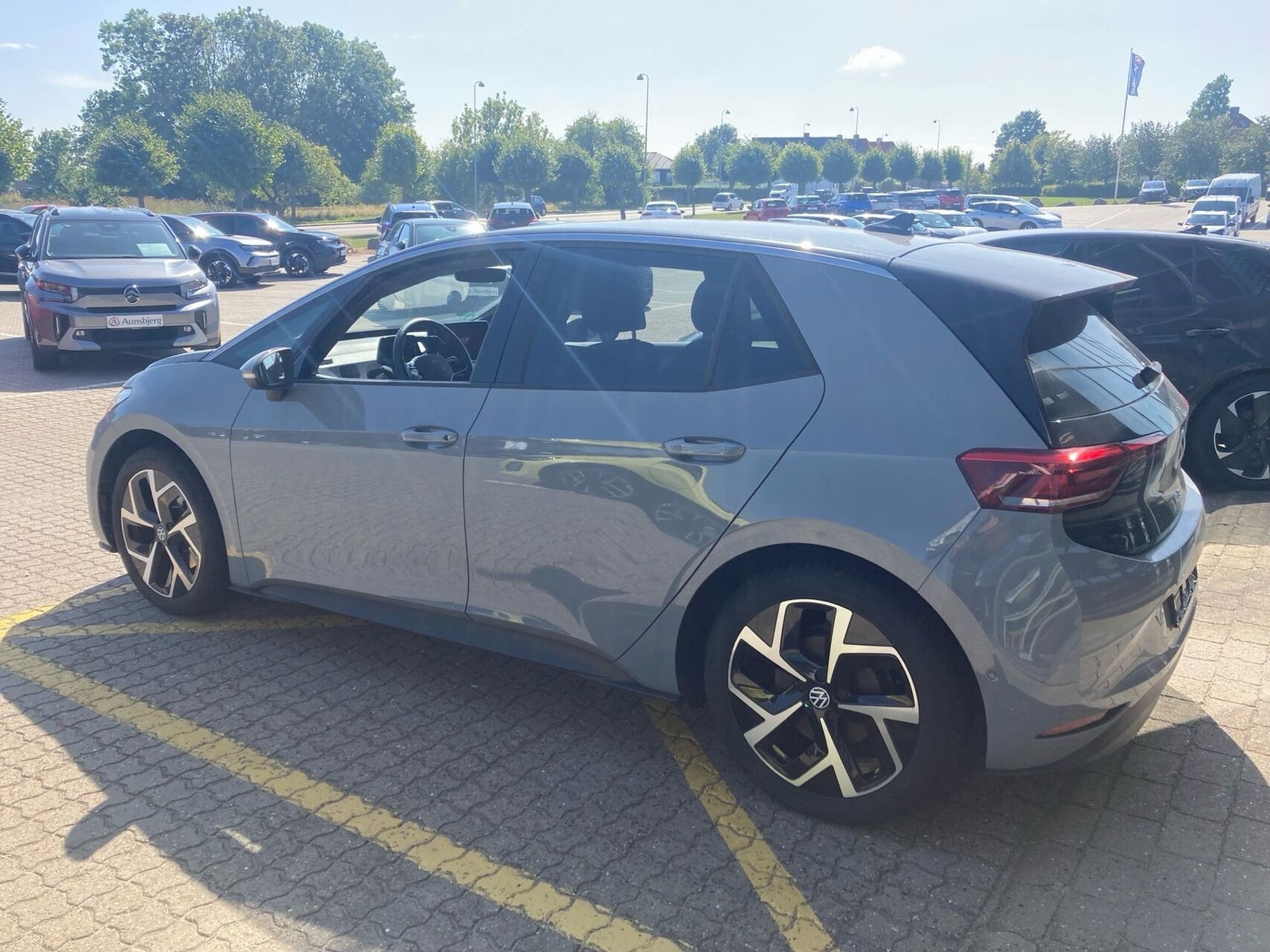 Grå VW ID.3 fra 2024
