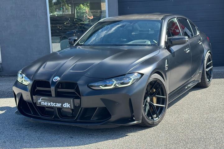 Sort BMW M3 fra 2022
