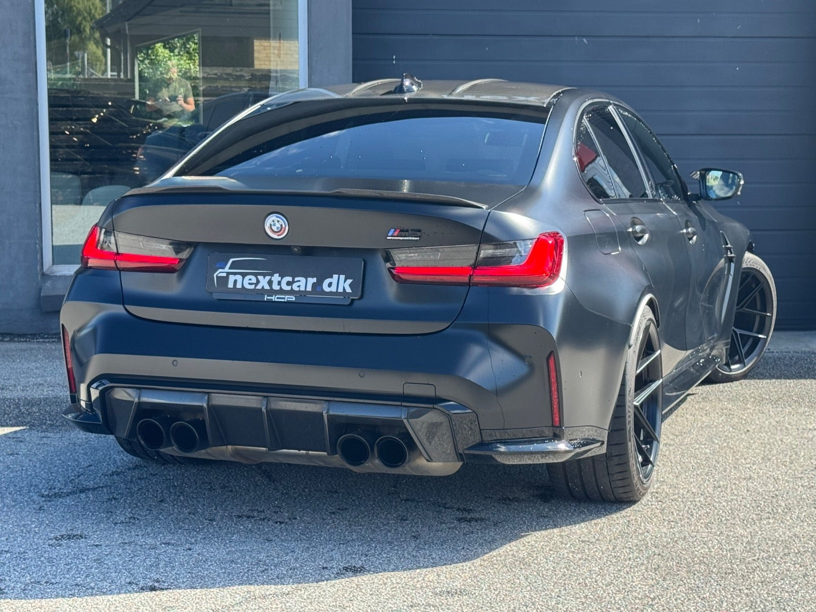 Sort BMW M3 fra 2022