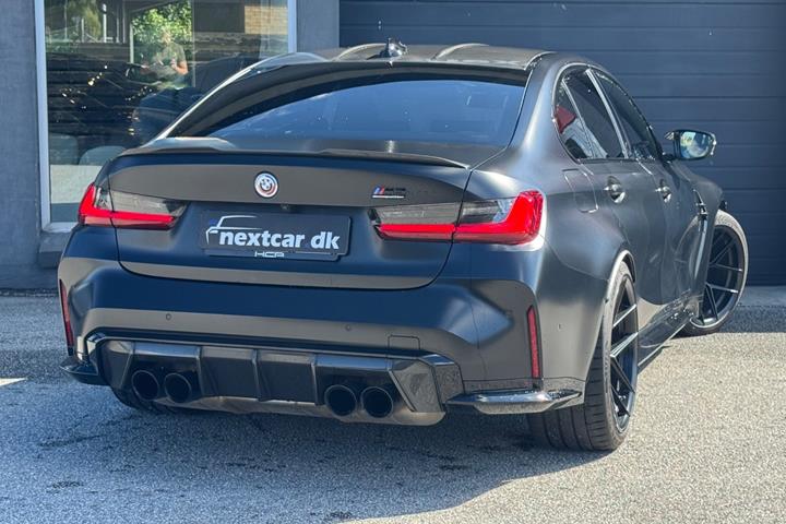 Sort BMW M3 fra 2022