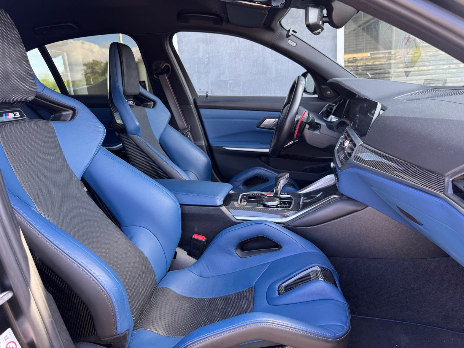 Sort BMW M3 fra 2022