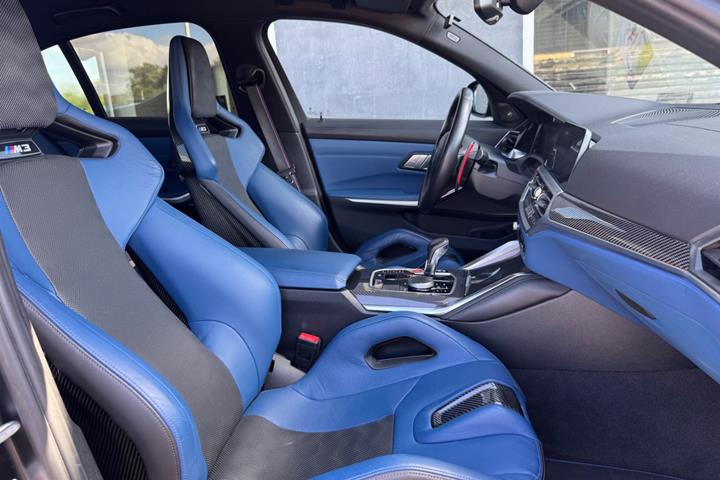 Sort BMW M3 fra 2022
