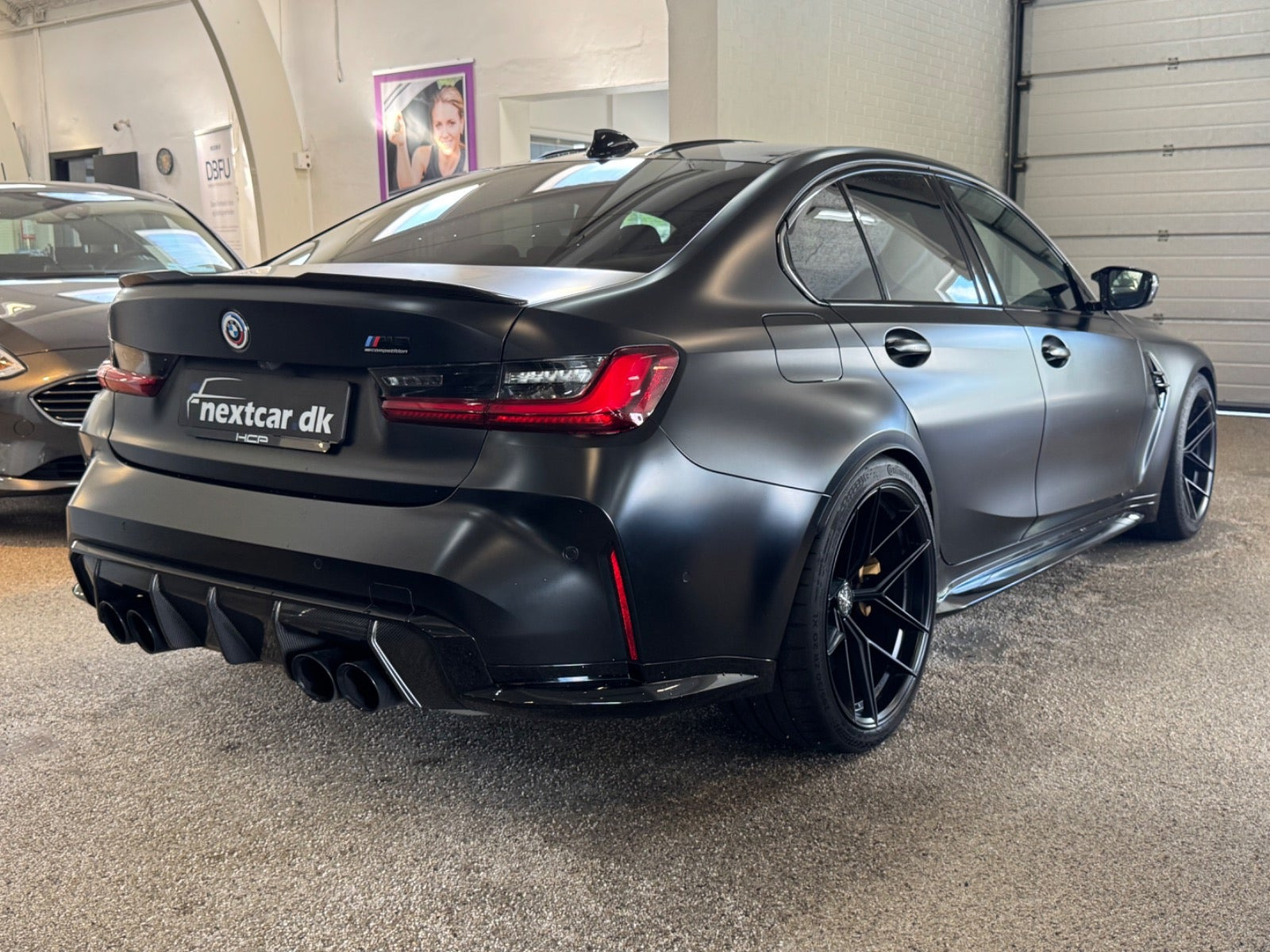Sort BMW M3 fra 2022