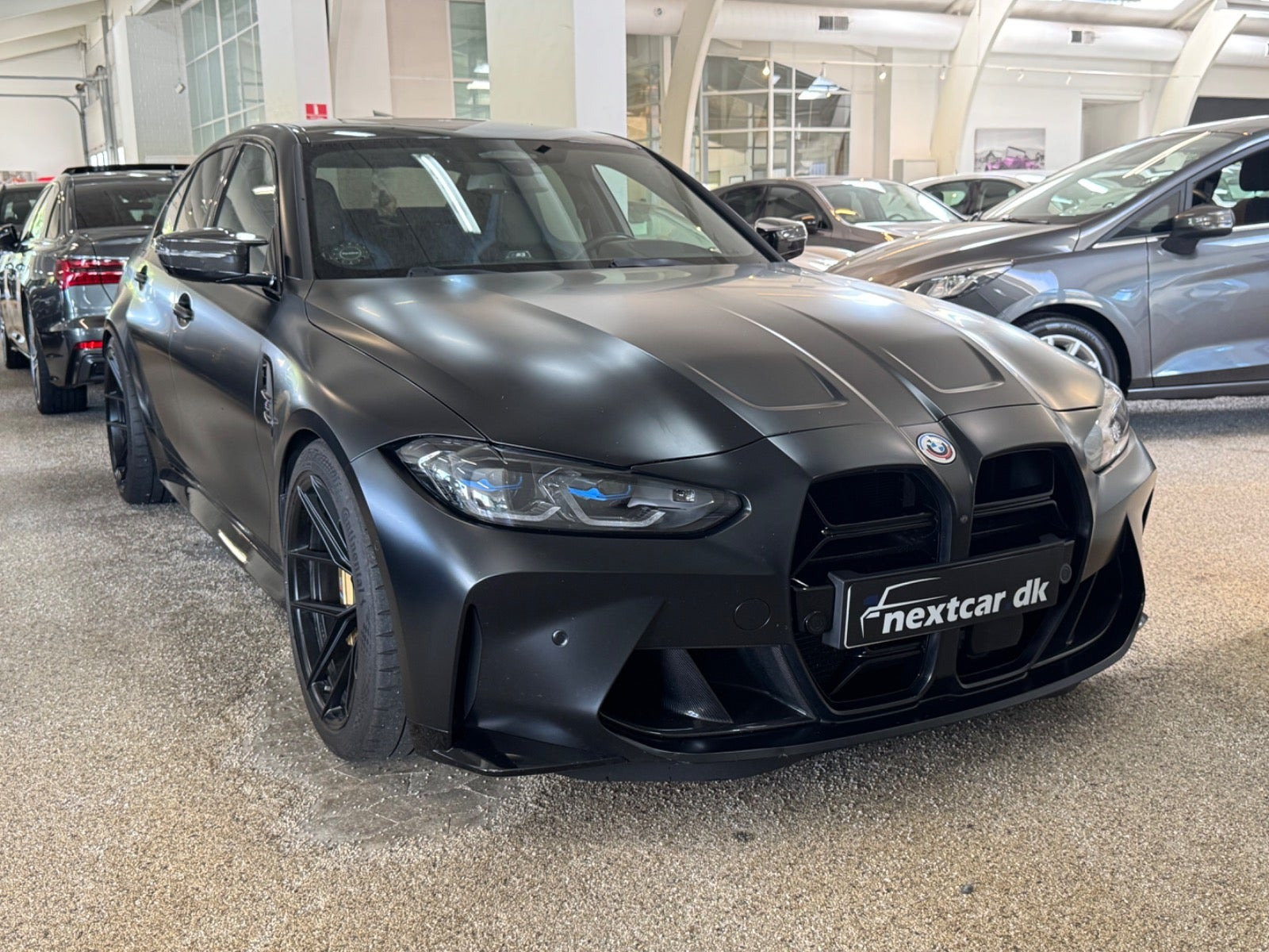Sort BMW M3 fra 2022