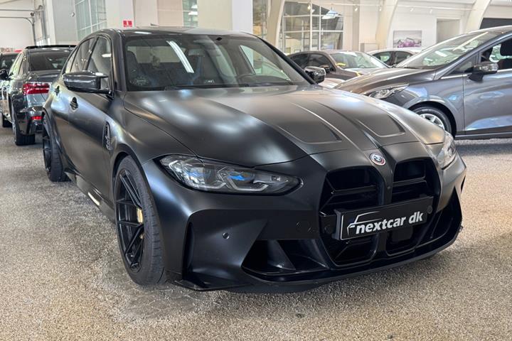 Sort BMW M3 fra 2022