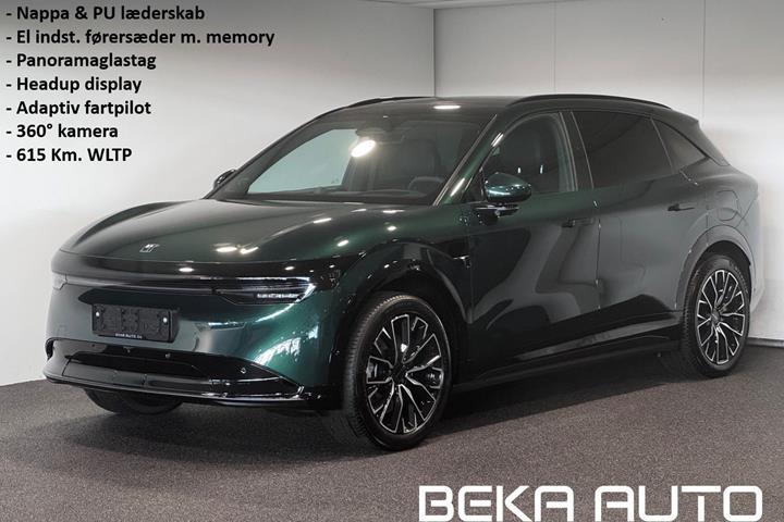 Grøn Zeekr 7X fra 2026