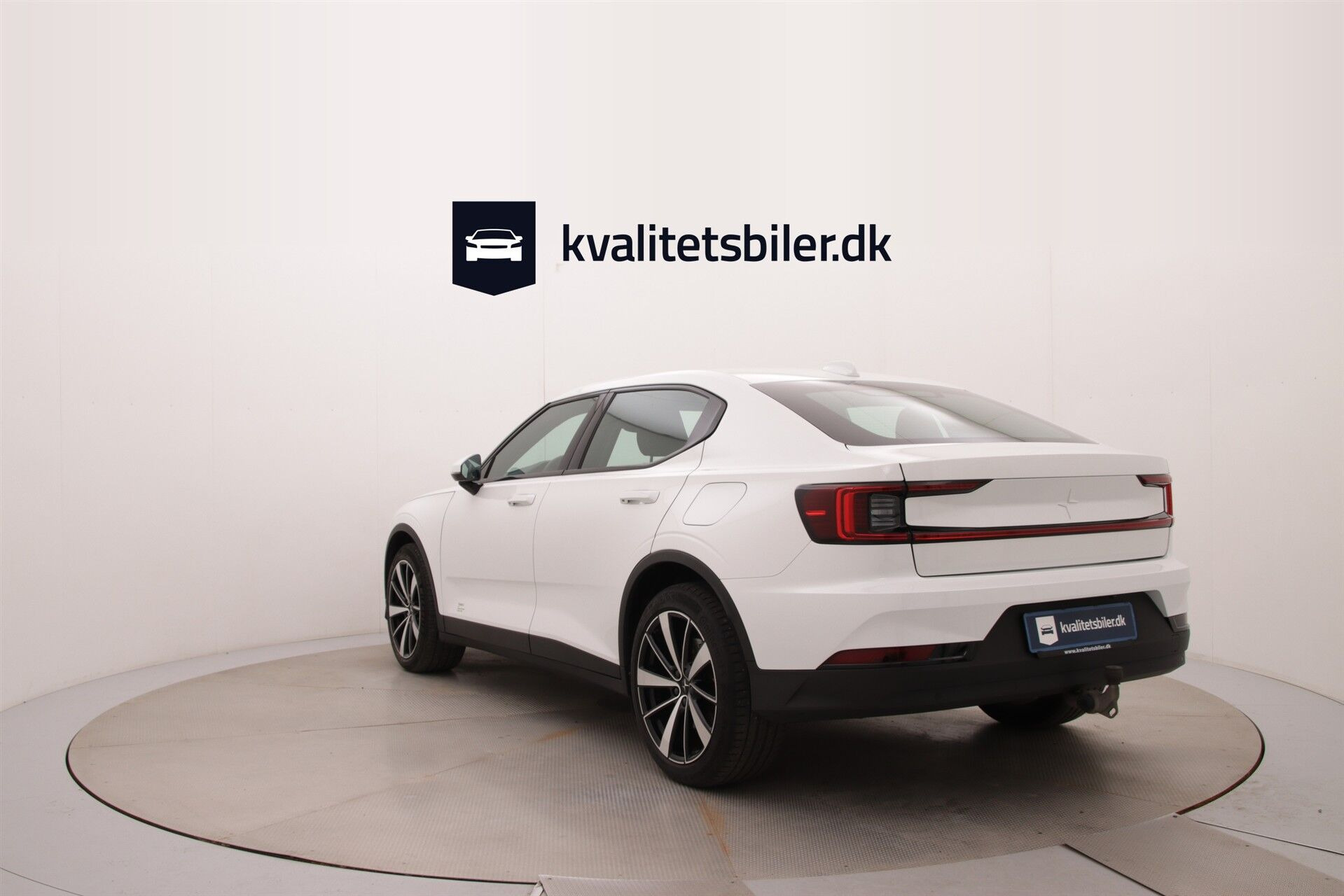 Hvid Polestar 2 fra 2021