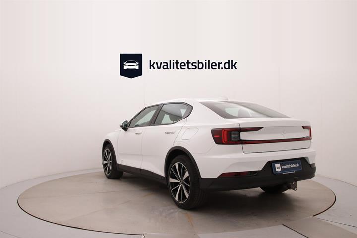 Hvid Polestar 2 fra 2021