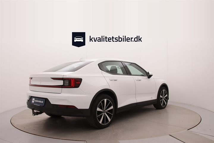 Hvid Polestar 2 fra 2021