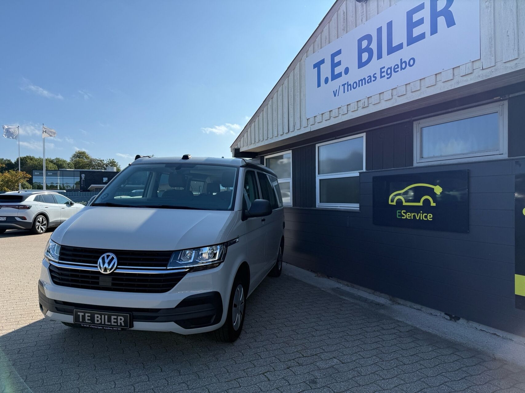 Grå VW California fra 2021