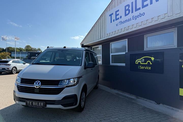 Grå VW California fra 2021