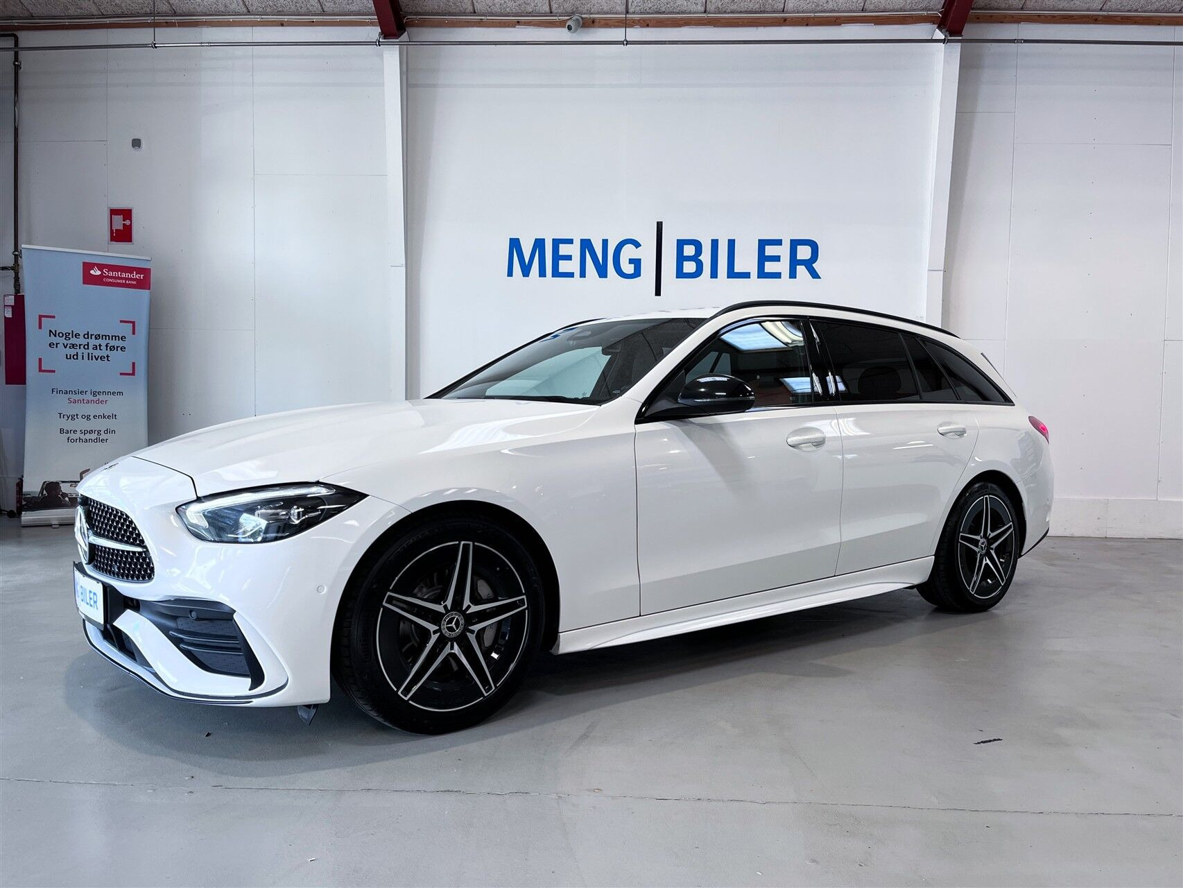 Hvid Mercedes C220 d fra 2022