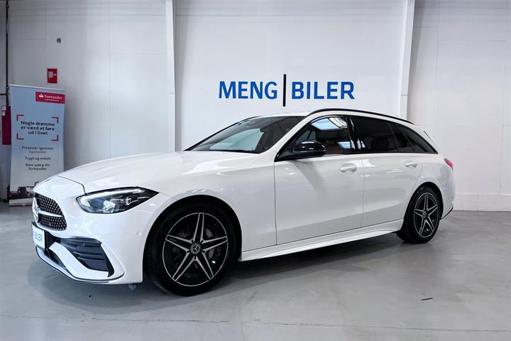 Hvid Mercedes C220 d fra 2022