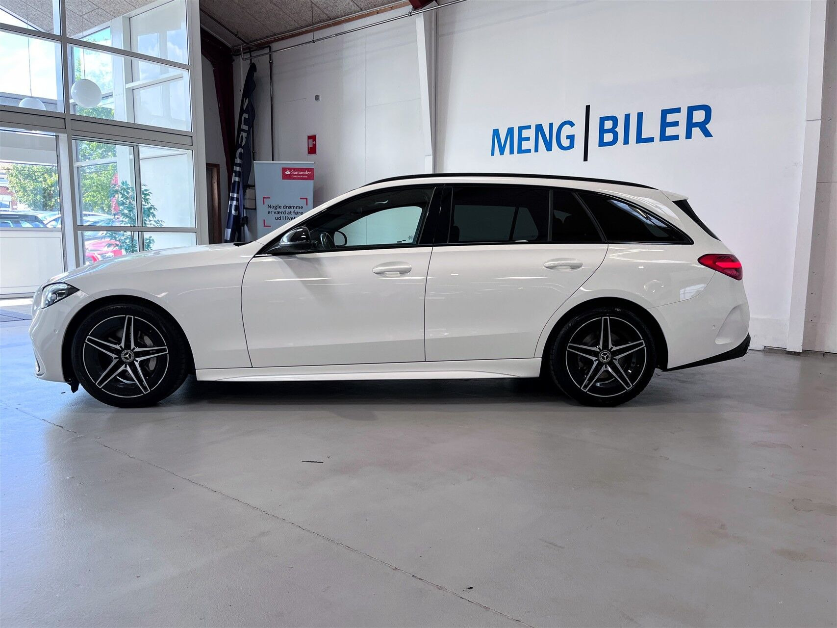 Hvid Mercedes C220 d fra 2022