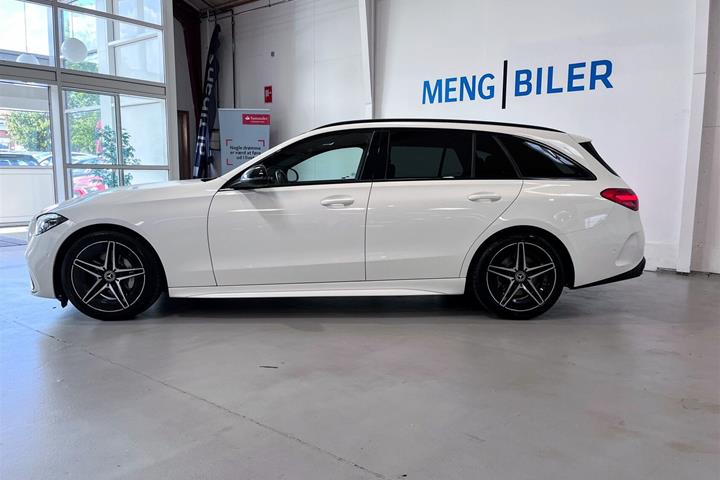 Hvid Mercedes C220 d fra 2022