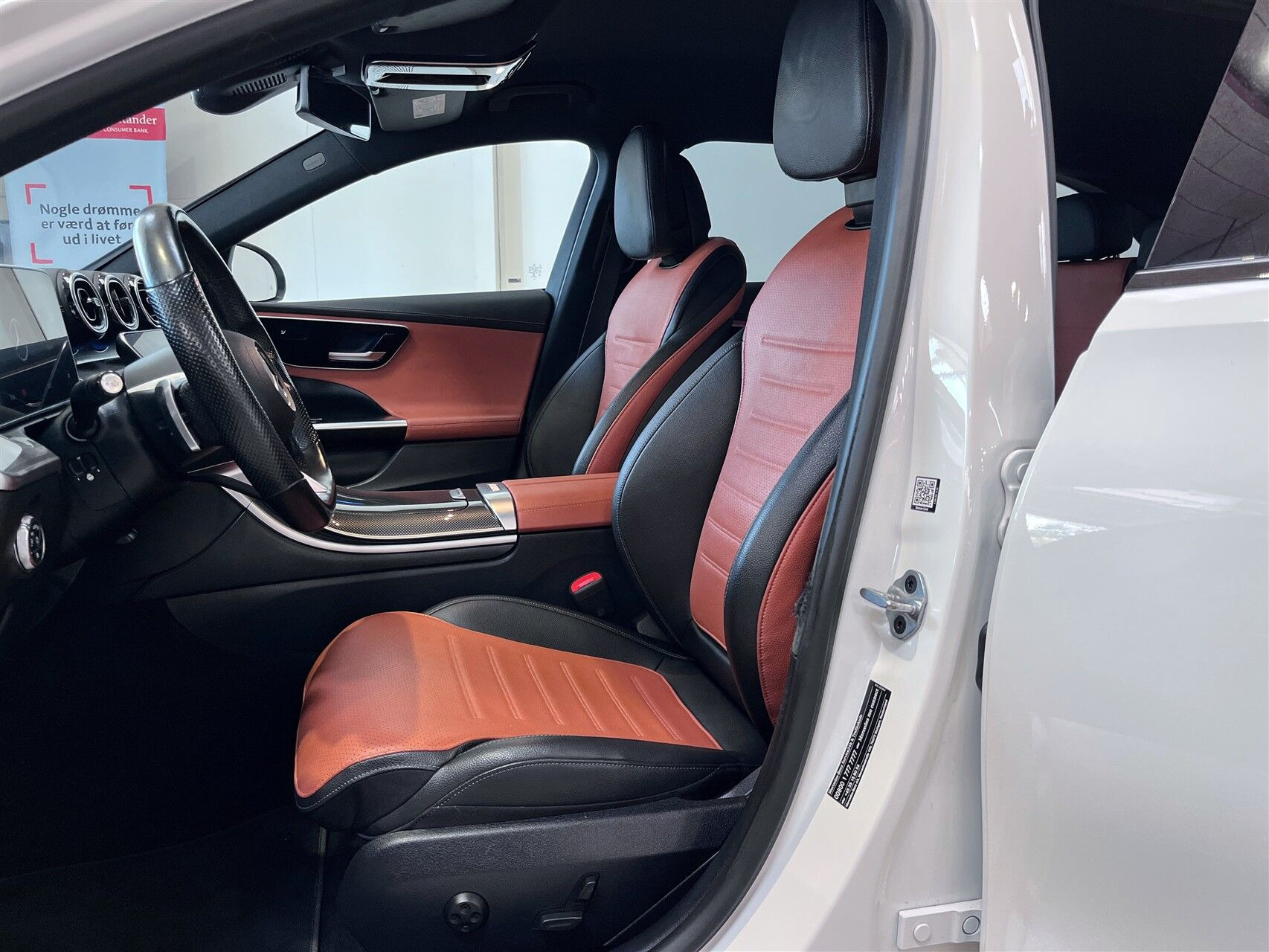 Hvid Mercedes C220 d fra 2022