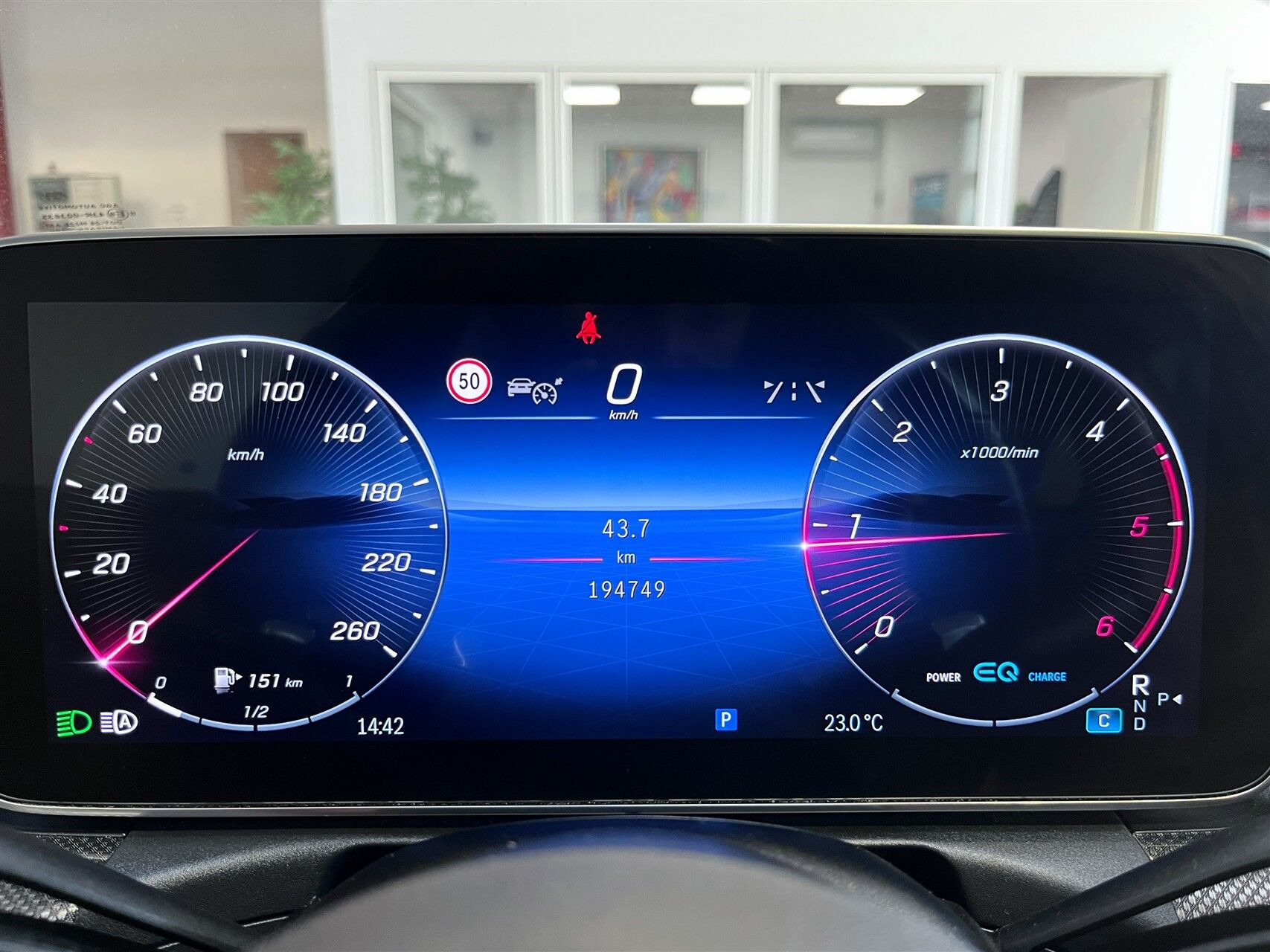 Hvid Mercedes C220 d fra 2022