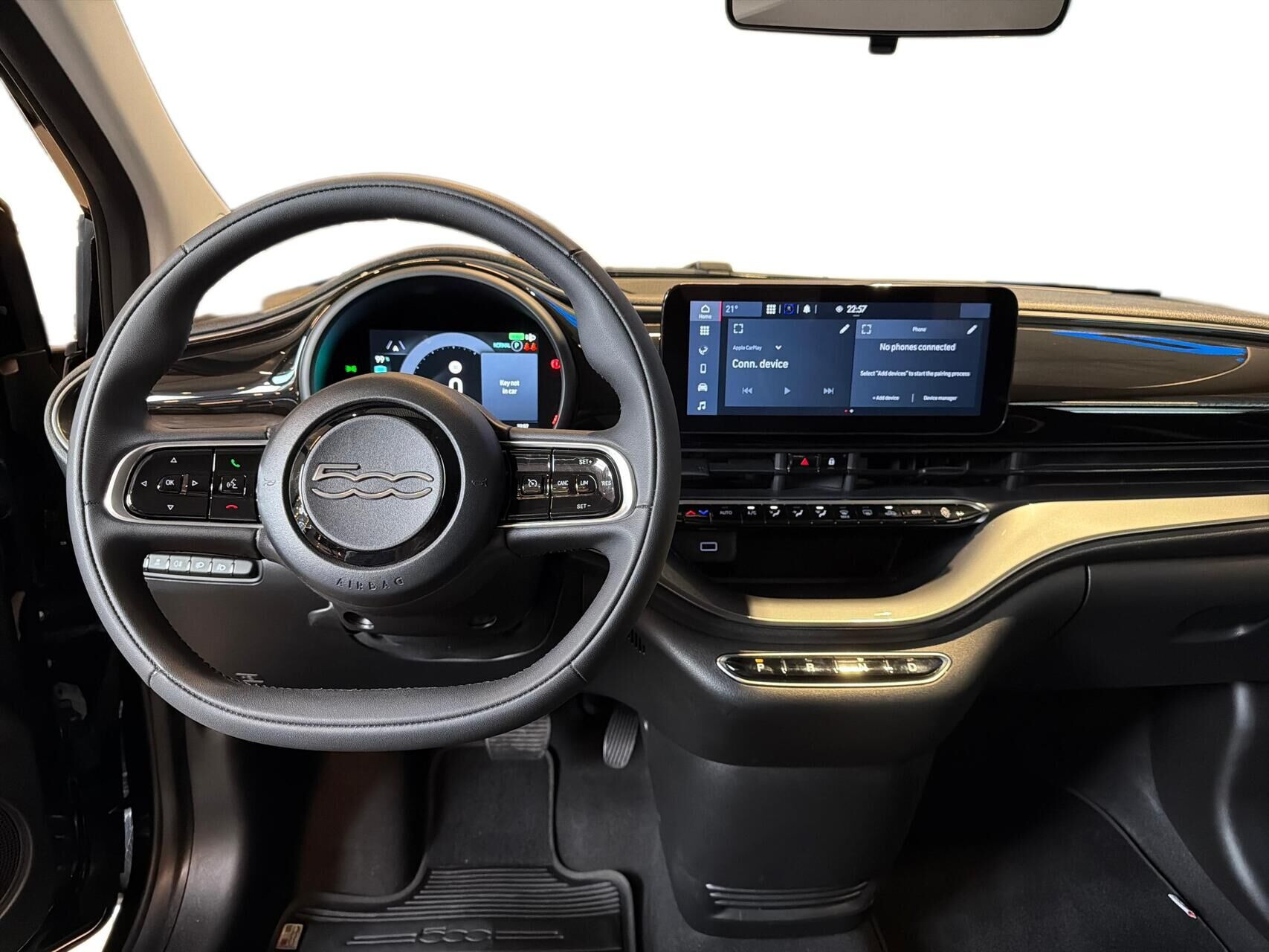 Sort Fiat 500e fra 2023