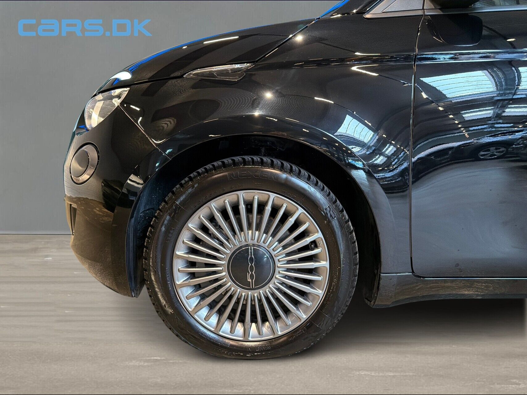 Sort Fiat 500e fra 2023