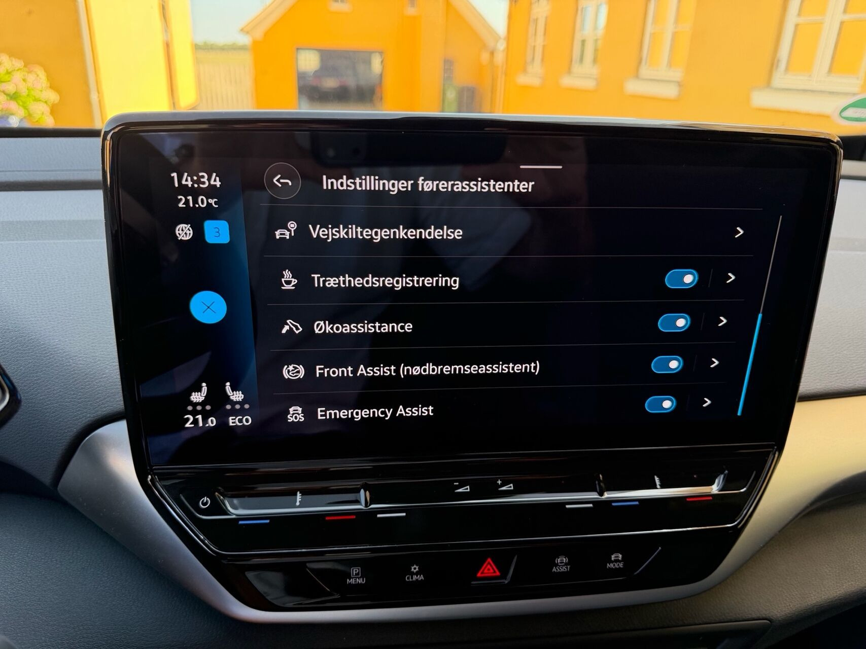 Hvid VW ID.4 fra 2022