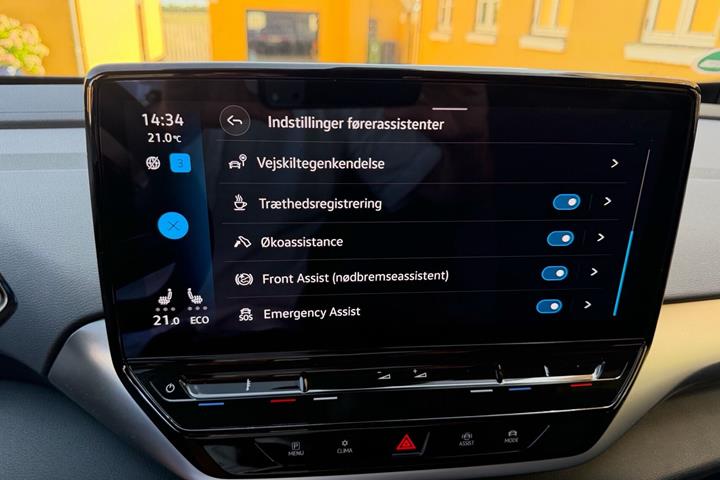 Hvid VW ID.4 fra 2022