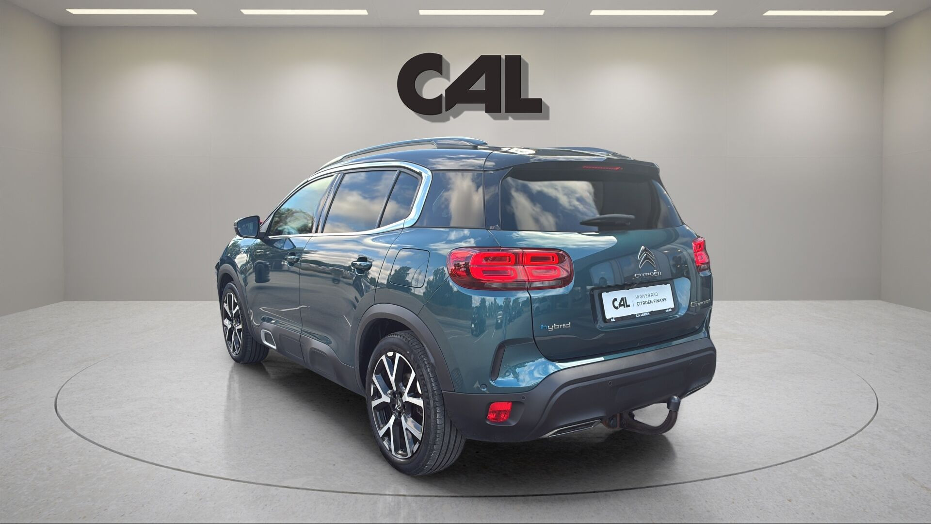 Blå Citroën C5 Aircross fra 2021