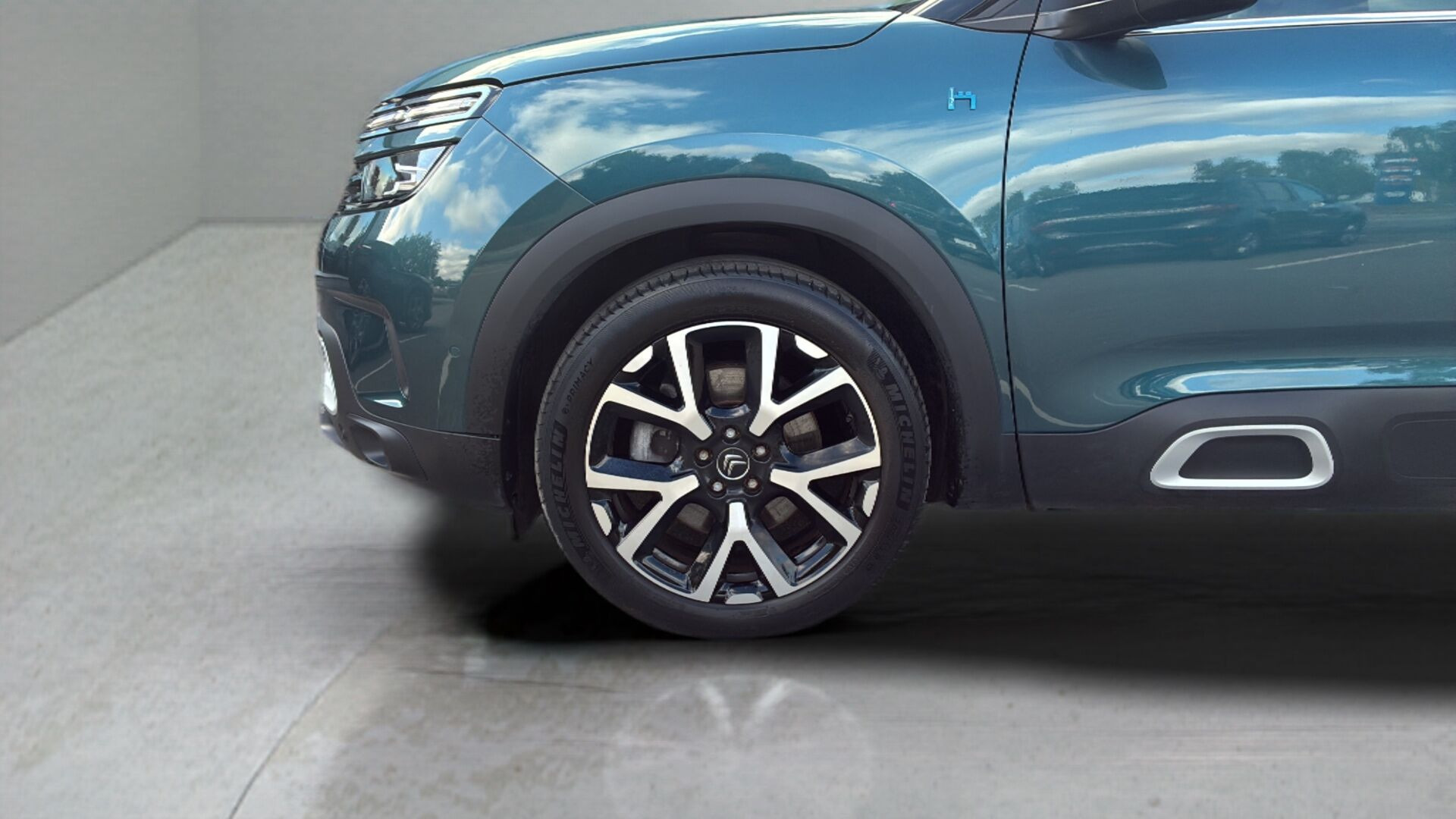 Blå Citroën C5 Aircross fra 2021