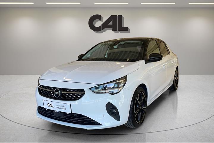 Hvid Opel Corsa fra 2020