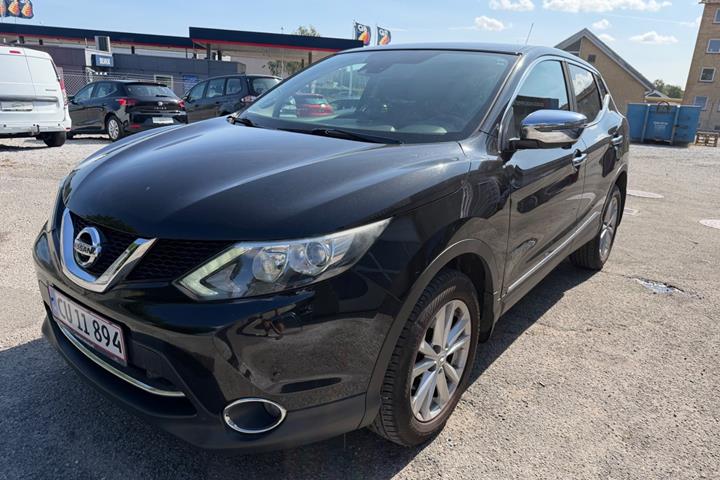 Sort Nissan Qashqai fra 2017