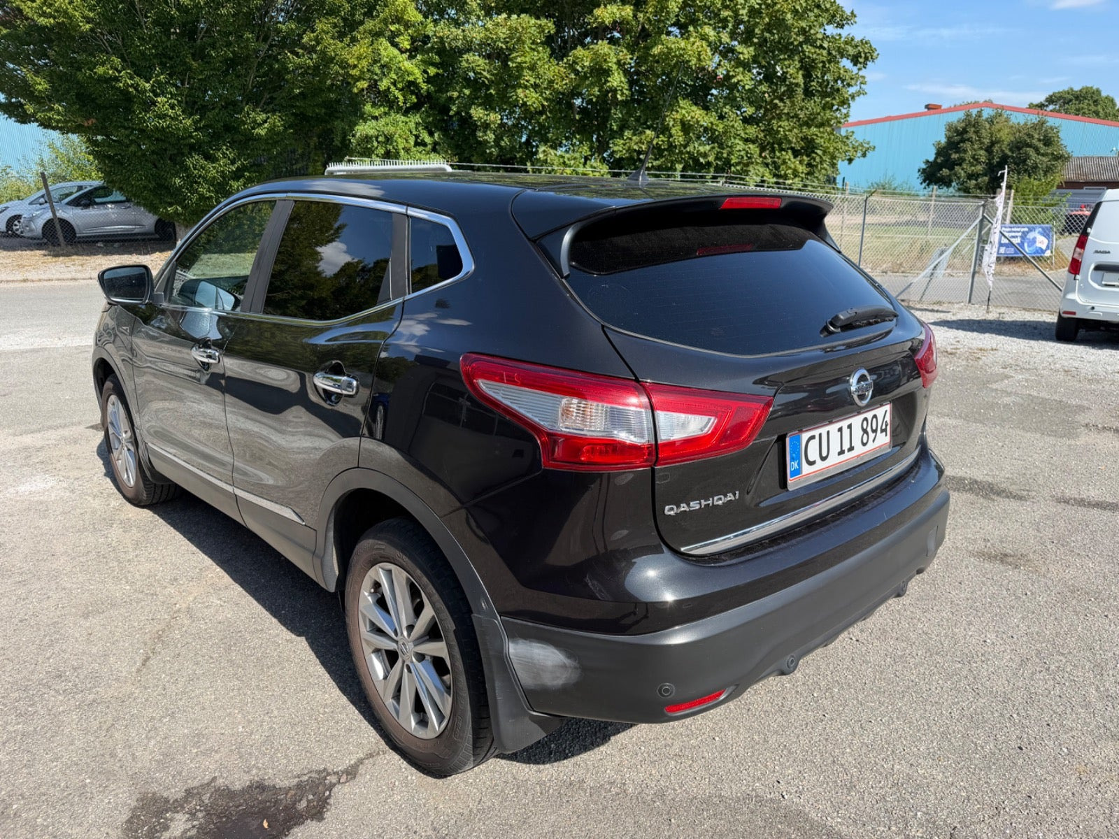 Sort Nissan Qashqai fra 2017