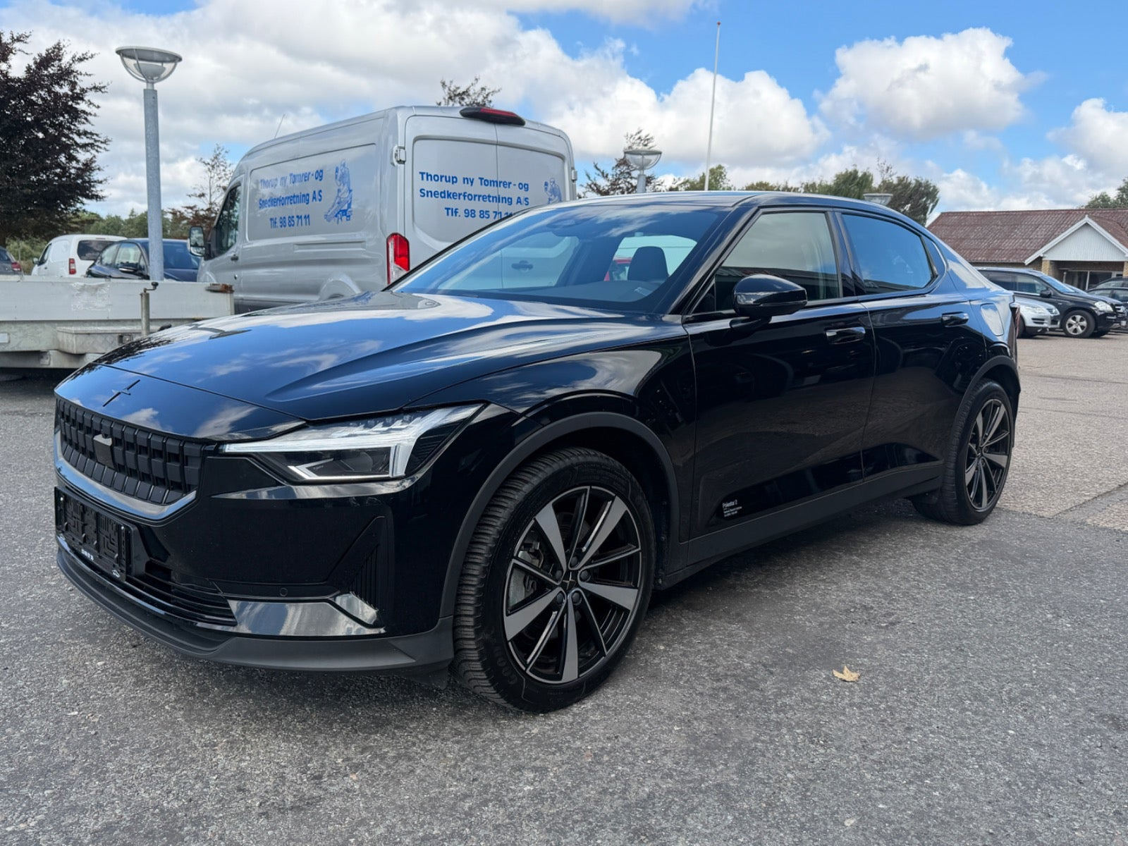 Sort Polestar 2 fra 2022