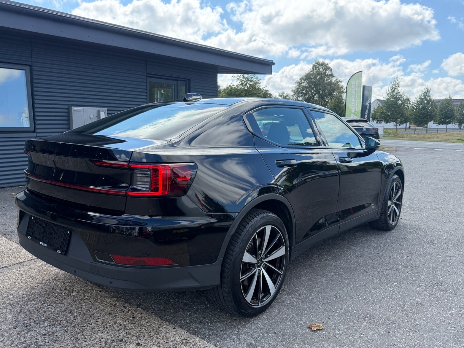 Sort Polestar 2 fra 2022