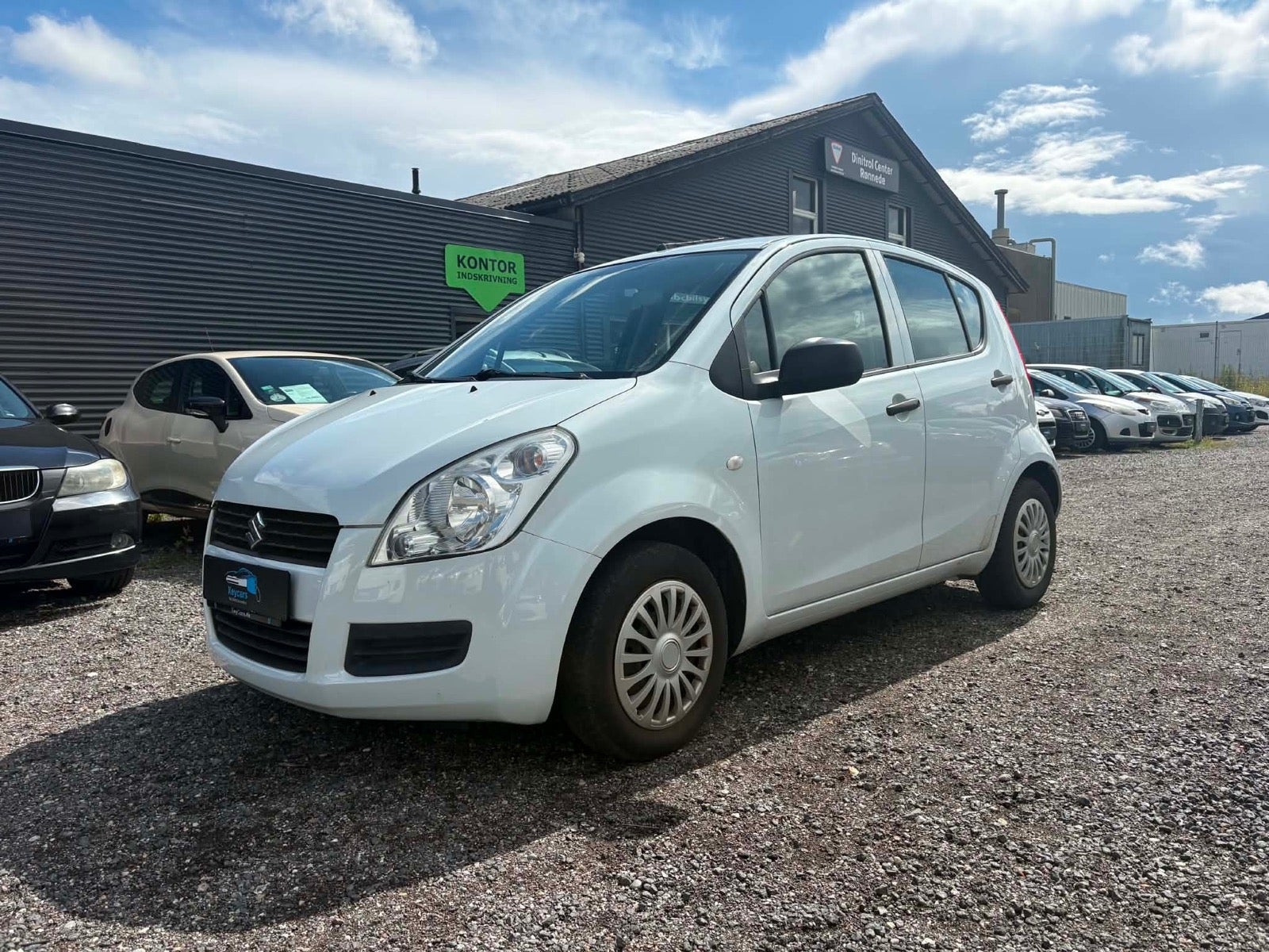 Hvid Suzuki Splash fra 2010