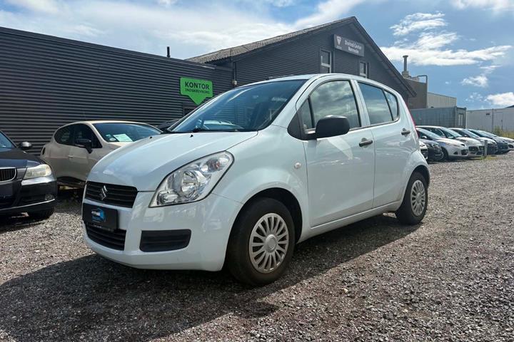 Hvid Suzuki Splash fra 2010