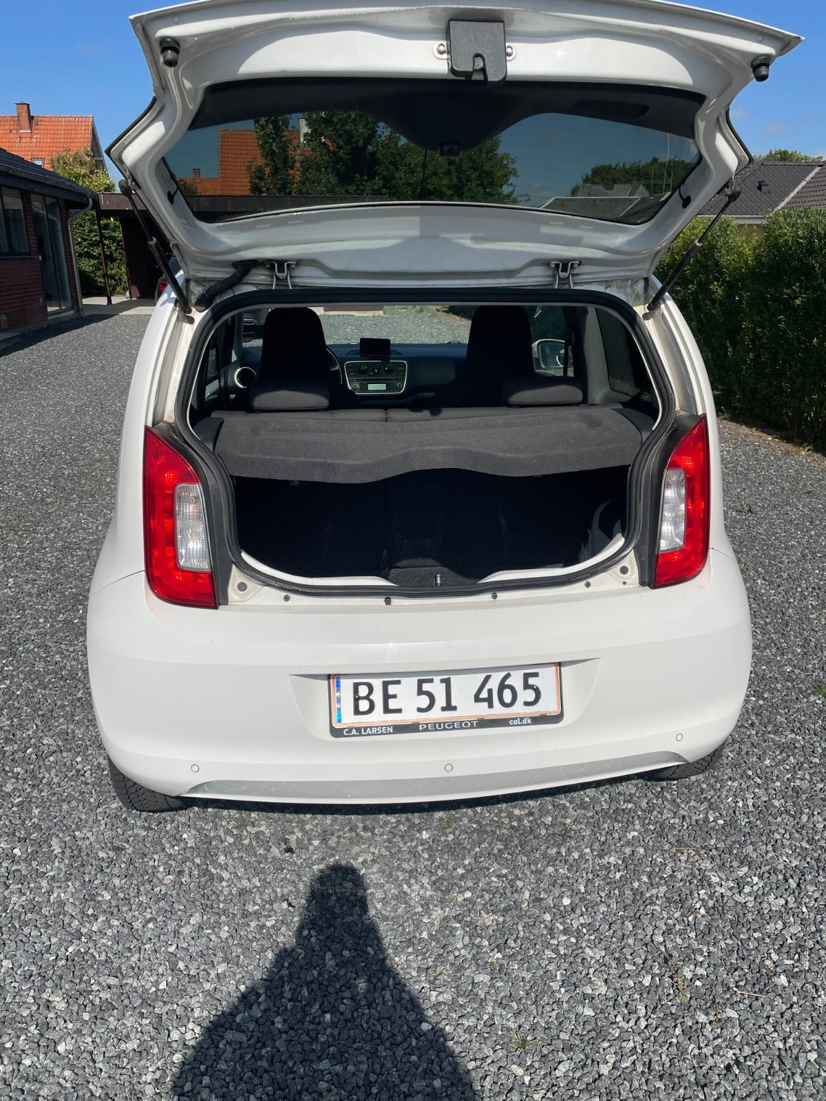 Hvid Skoda Citigo fra 2013