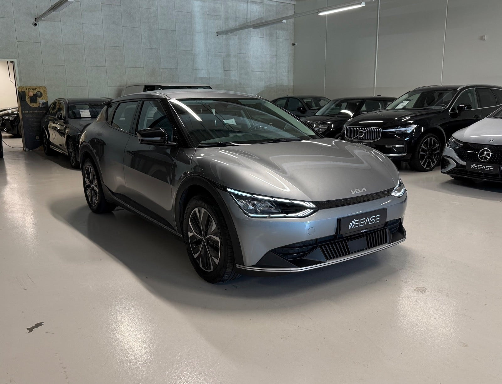 Grå Kia EV6 fra 2024