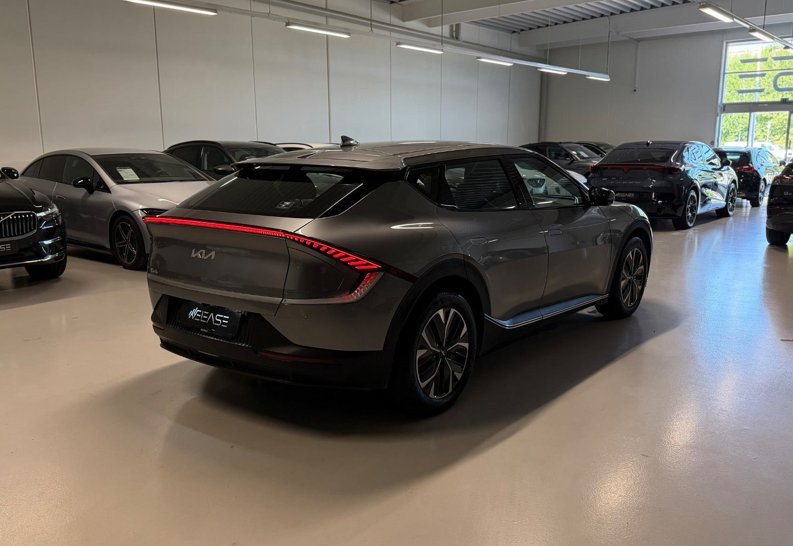 Grå Kia EV6 fra 2024