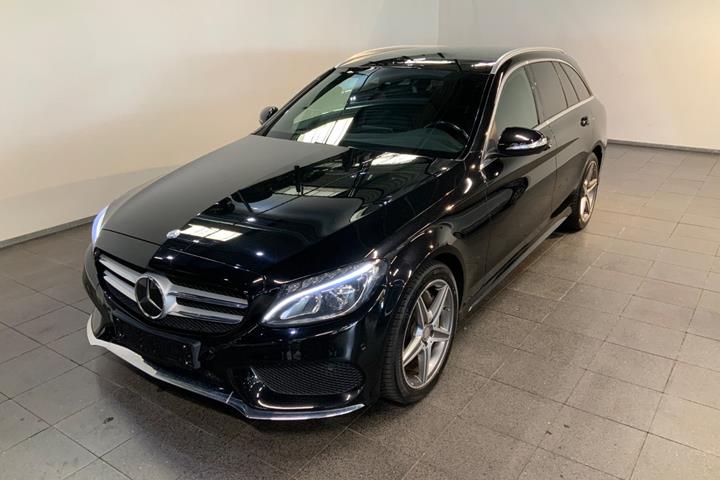 Sort Mercedes C400 fra 2015
