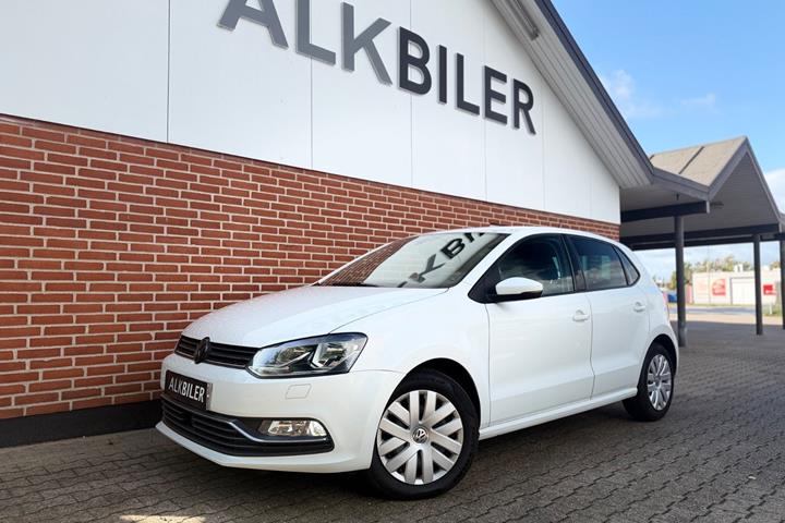 Hvid VW Polo fra 2015