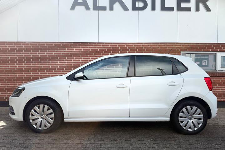 Hvid VW Polo fra 2015