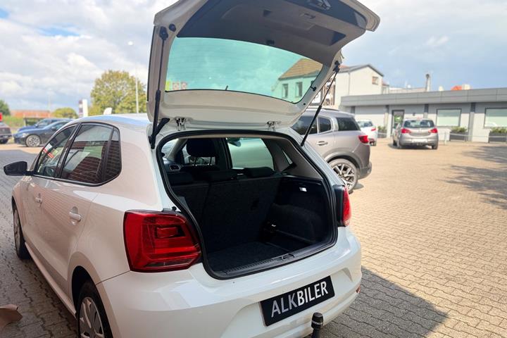 Hvid VW Polo fra 2015