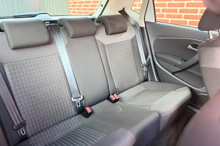 Hvid VW Polo fra 2015