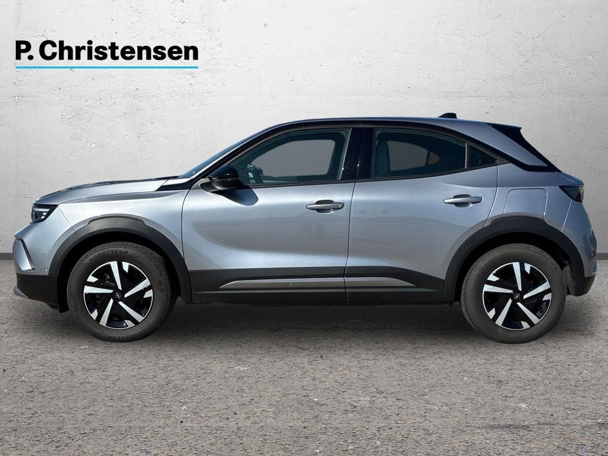 Sølv Opel Mokka-e fra 2025