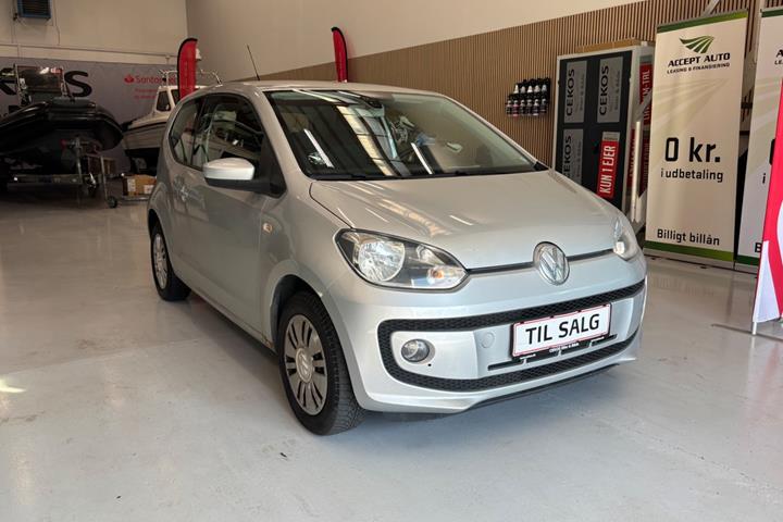 Sølv VW UP! fra 2012