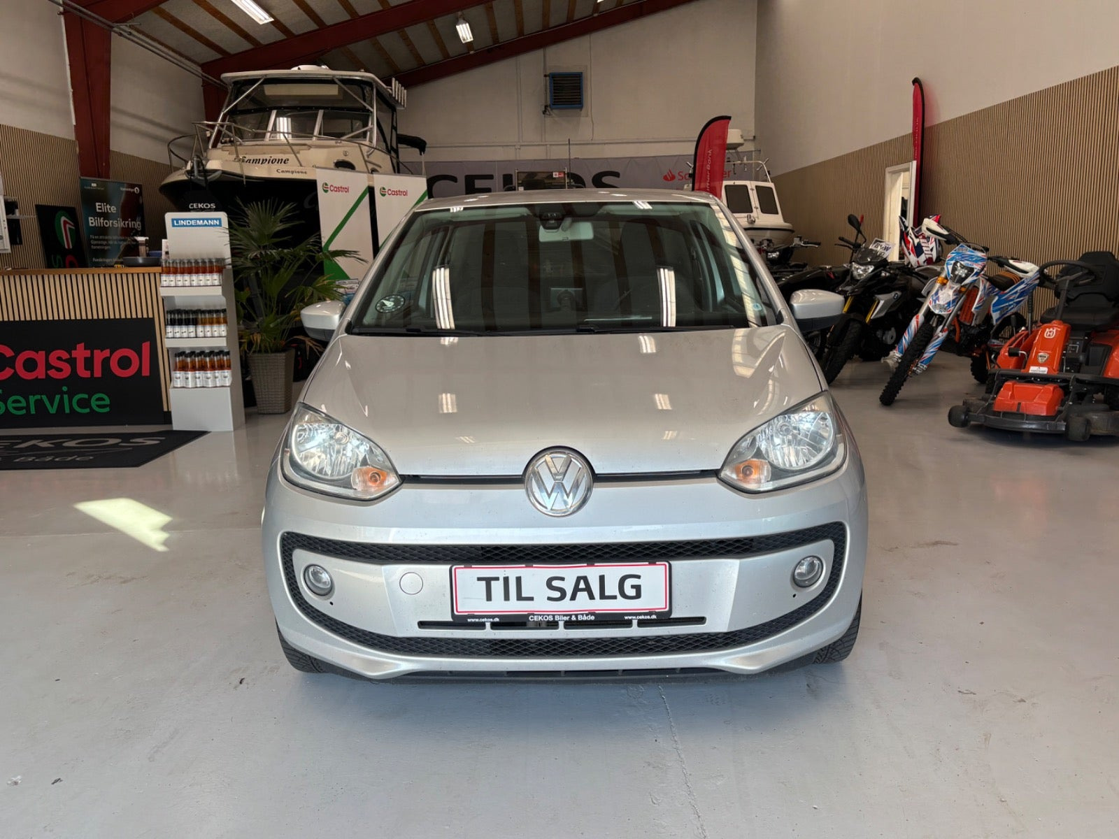 Sølv VW UP! fra 2012