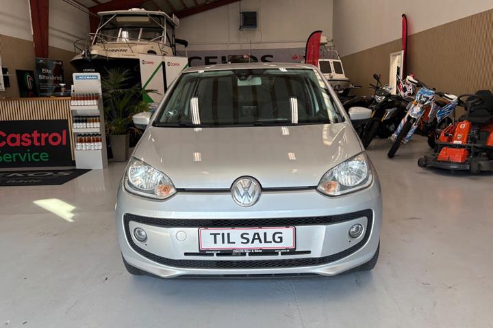 Sølv VW UP! fra 2012