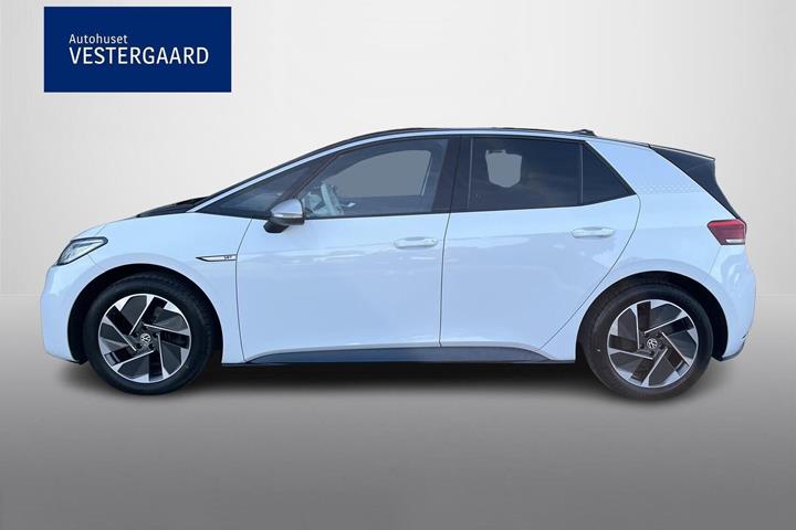 Hvid VW ID.3 fra 2020