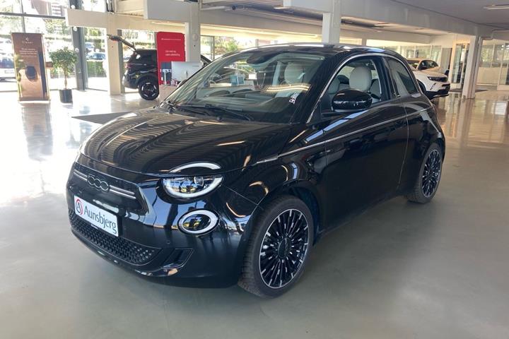 Sort Fiat 500e fra 2024