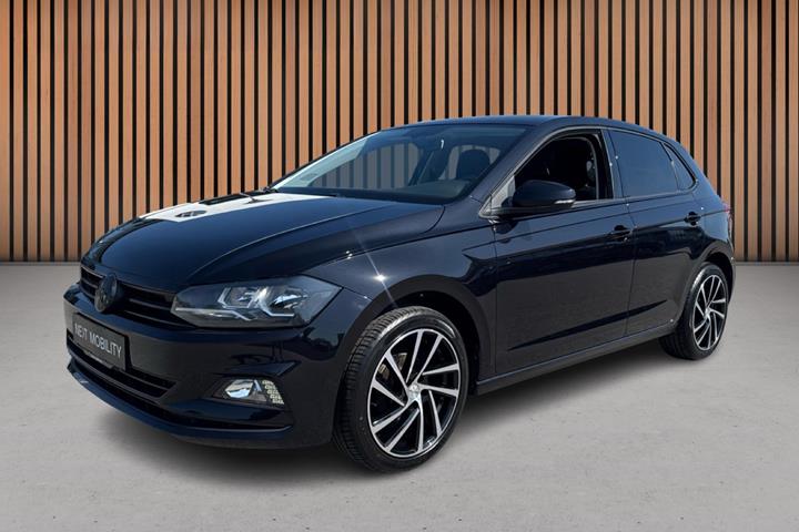 Sort VW Polo fra 2019