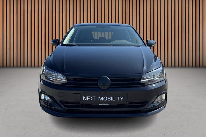 Sort VW Polo fra 2019